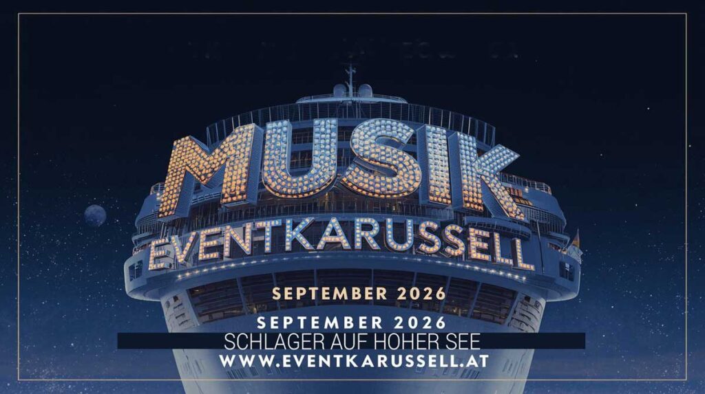 Leinen los zur Musik-Fankreuzfahrt 2026!
